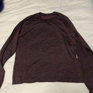 Lululemon performance shirt long sleeve large